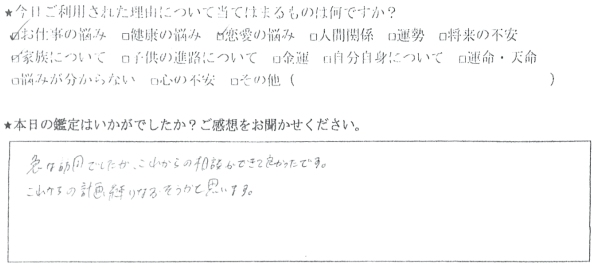 下北沢 占い 口コミ8